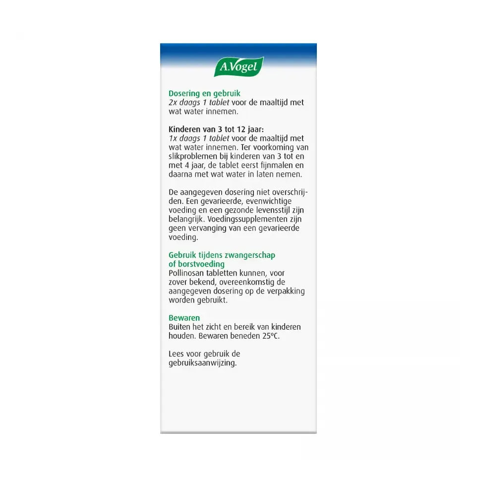 A.Vogel Pollinosan 30 tabletten