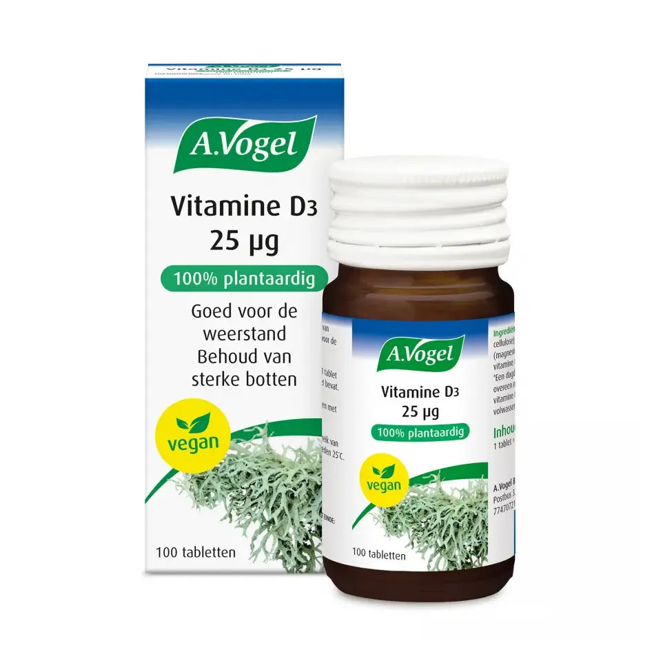 A.Vogel Vitamine D3 25ug 100 tabletten
