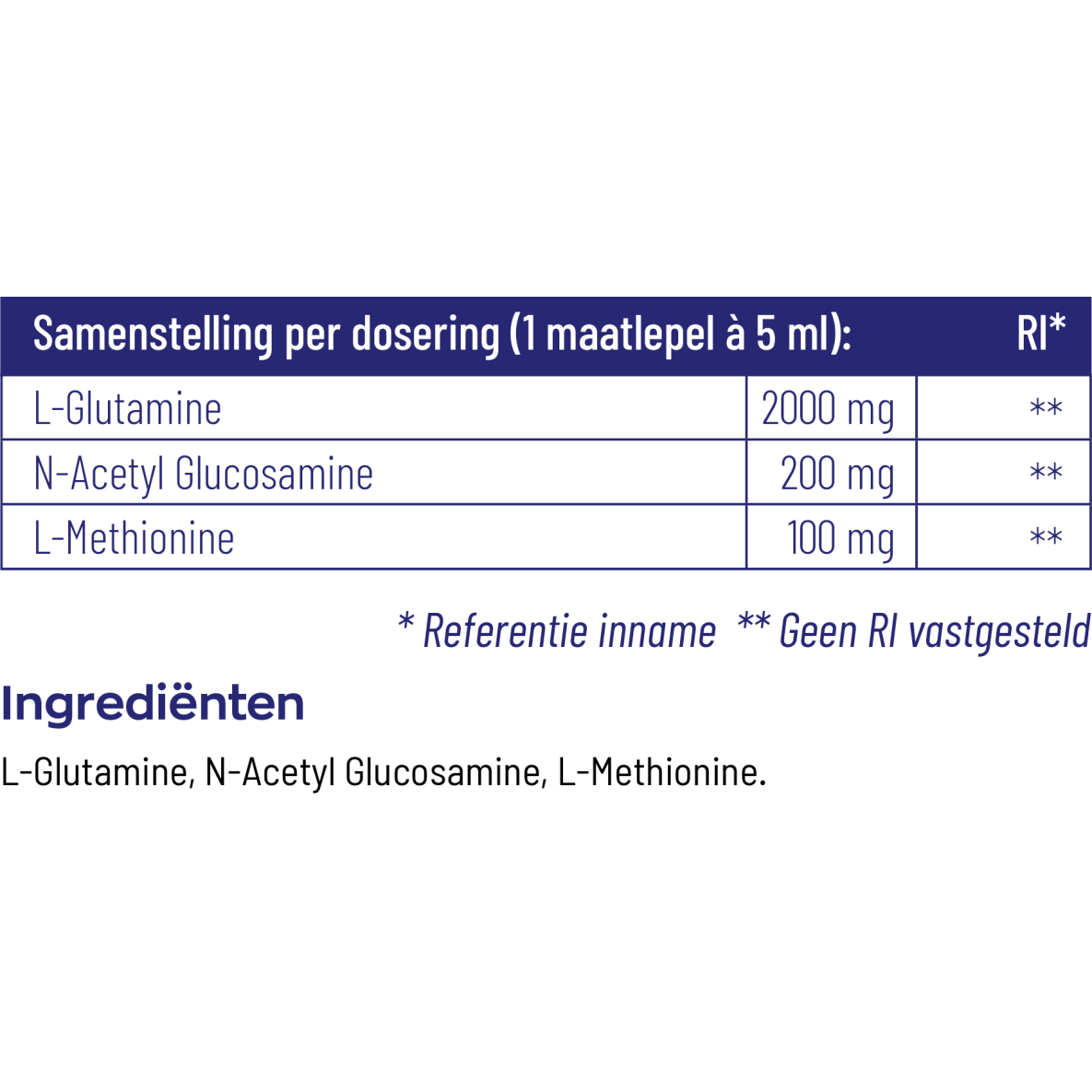 Vitakruid L-Glutamine Complex poeder 230 gram