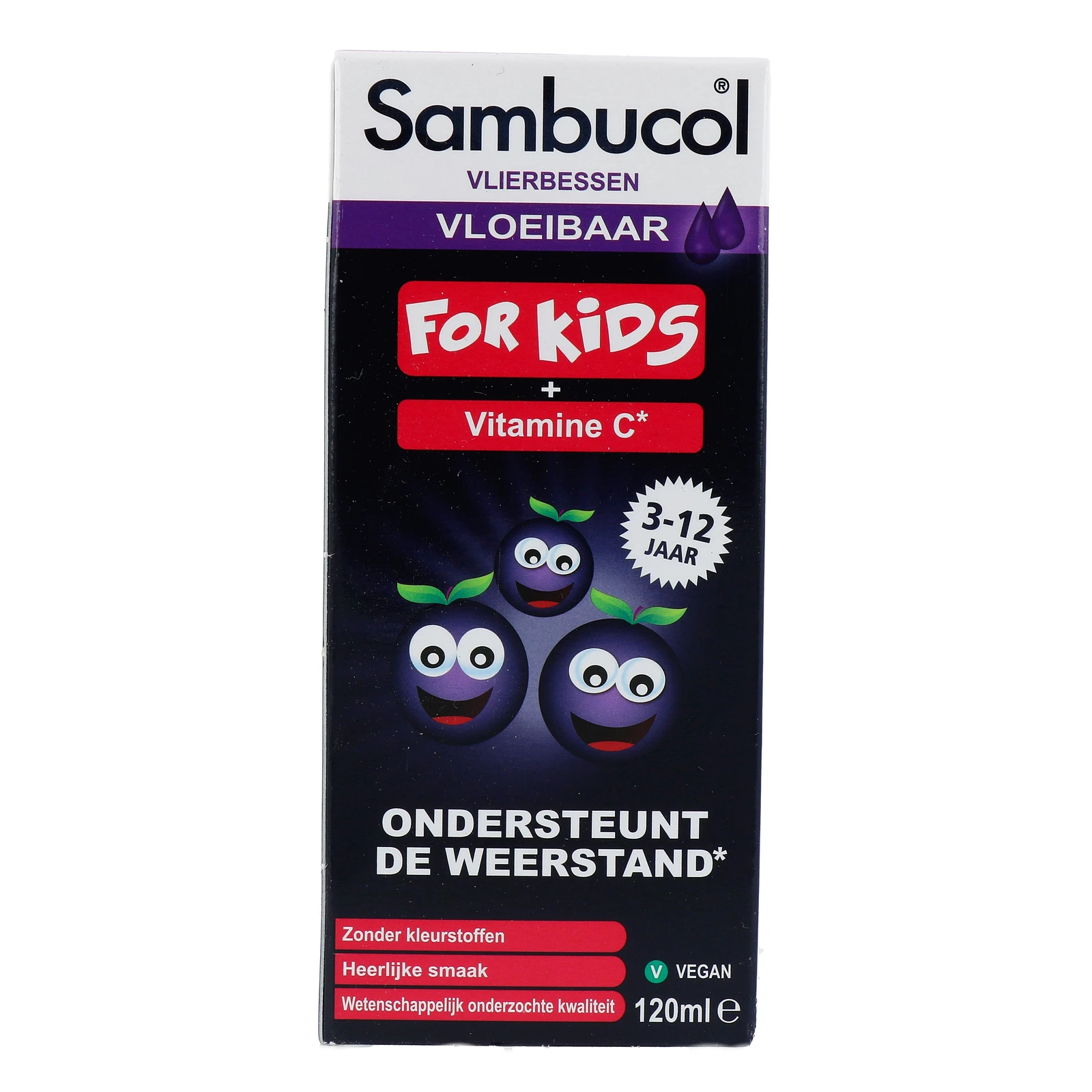 Sambucol Vlierbessensiroop for kids 120 ml