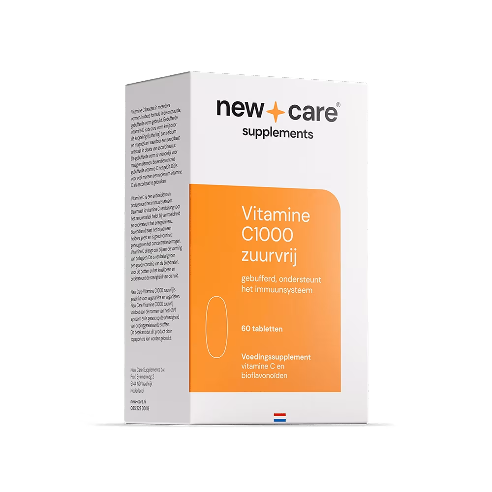 New Care Zuurvrije C1000 60 tabletten