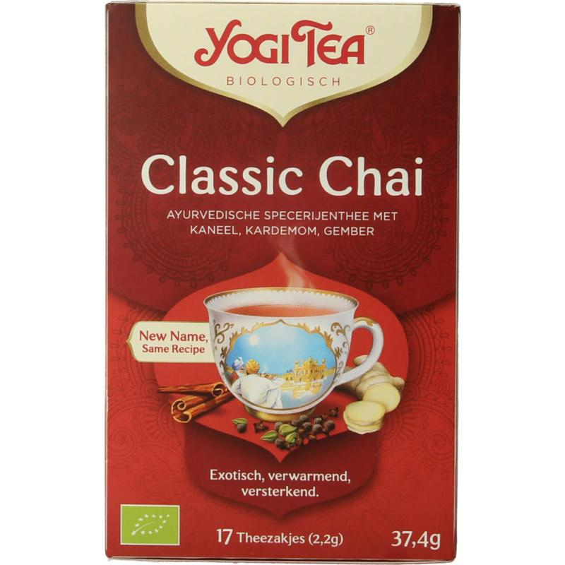 Yogi Tea Classic Chai 17 zakjes