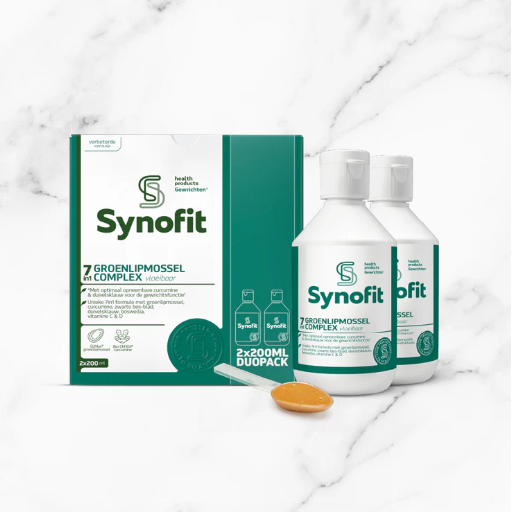 Synofit GLMax groenlipmossel vloeibaar2 x 200ml 400 ml