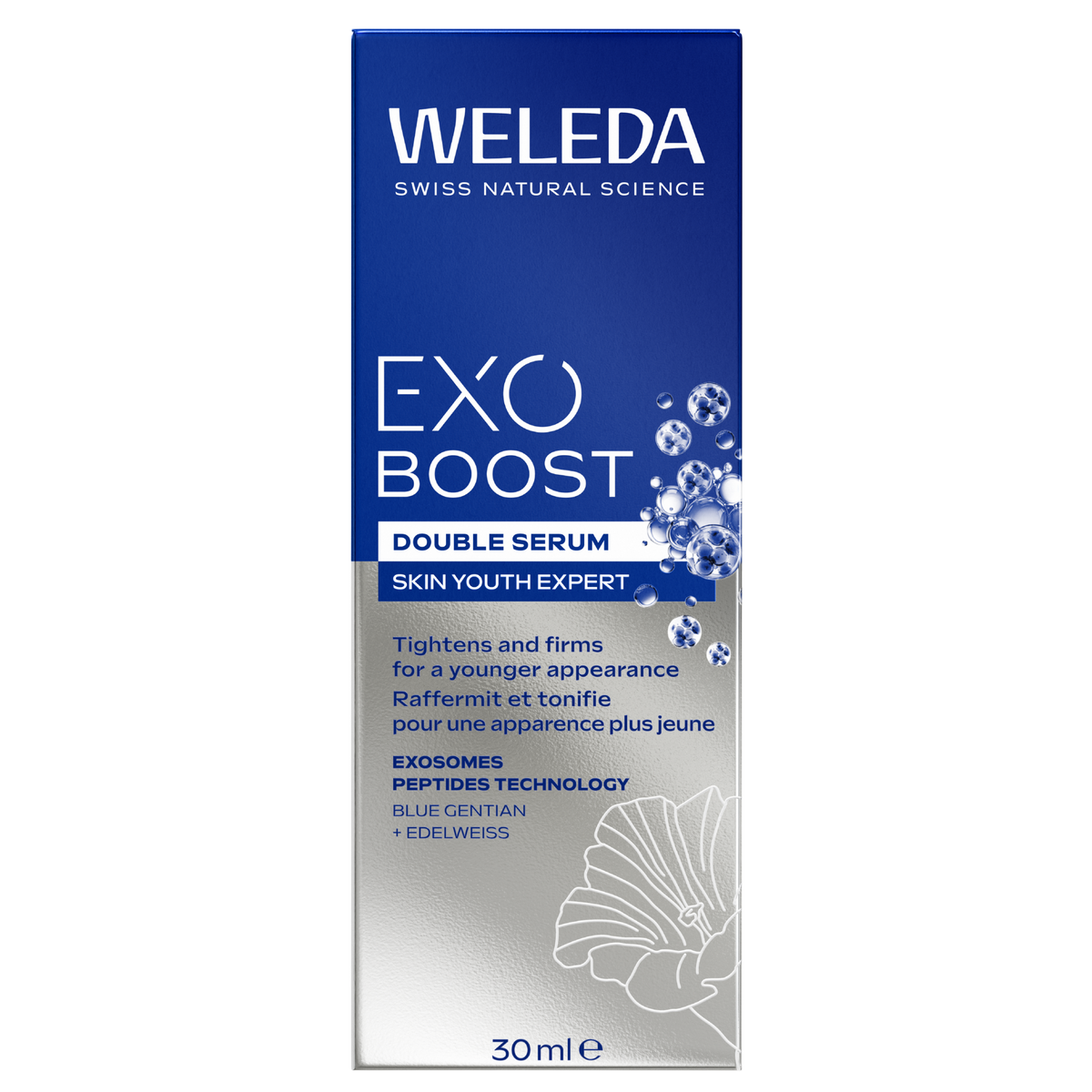 Weleda Exo boost double serum blauwe gentiaan 30 ml