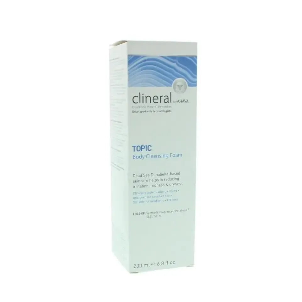 Ahava Clineral topic body cleansing foam 200 ml