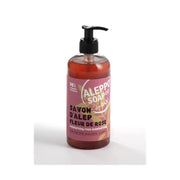 Aleppo Soap Co Aleppo rooszeep met pomp 500 ml