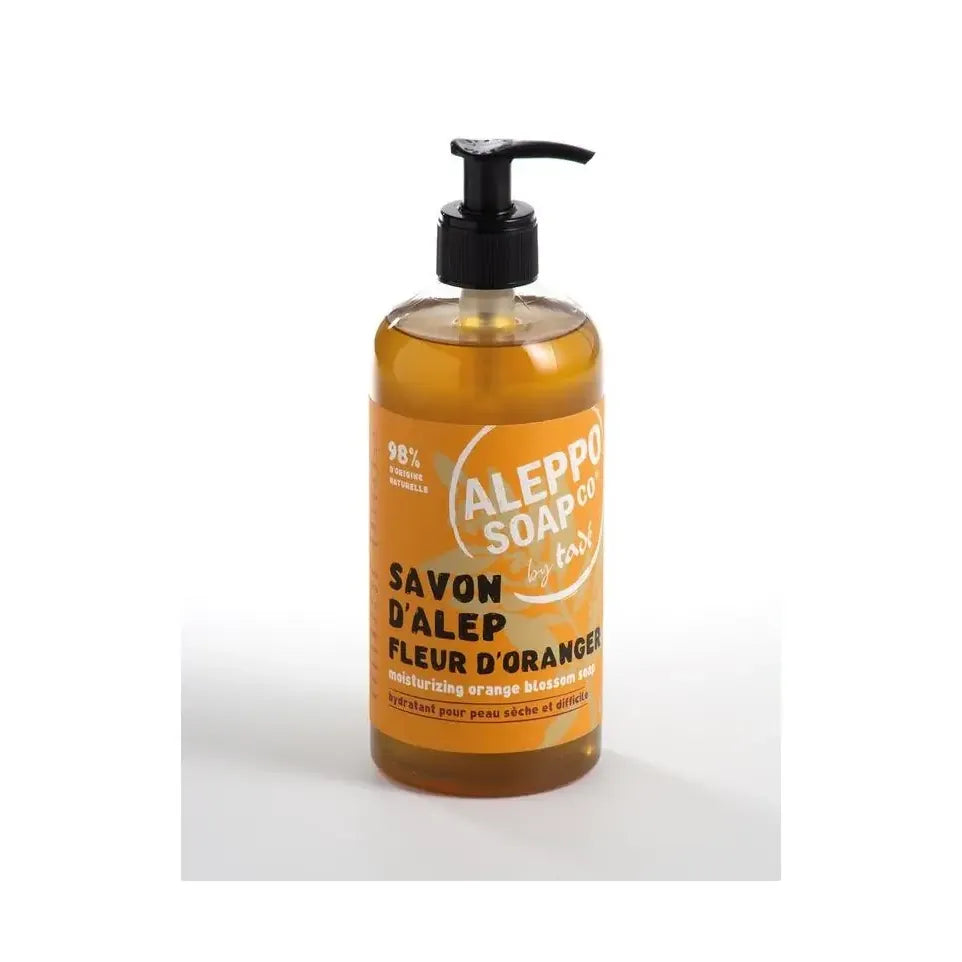 Aleppo Soap Co Aleppo sinaasappelzeep pomp 500 ml