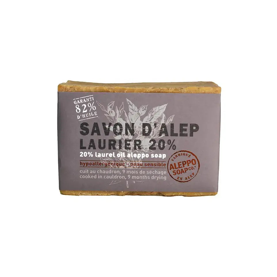 Aleppo Soap Co Aleppo zeep 20% laurier 200 gram