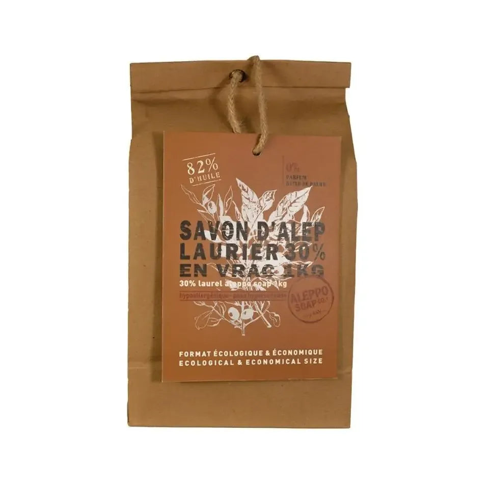 Aleppo Soap Co Aleppo zeep 30% laurier stukken 1 kg
