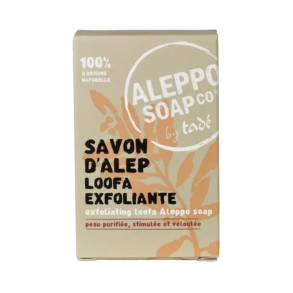 Aleppo Soap Co Savon d'Alep loofa exfoliante 150 gram