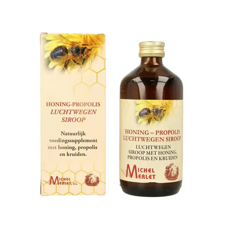 All Natural honing propolis luchtw siroop 250 ml