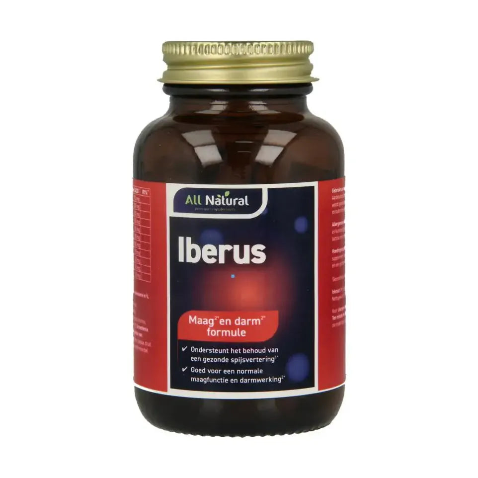 All Natural iberus maag darm formule 60 vcaps