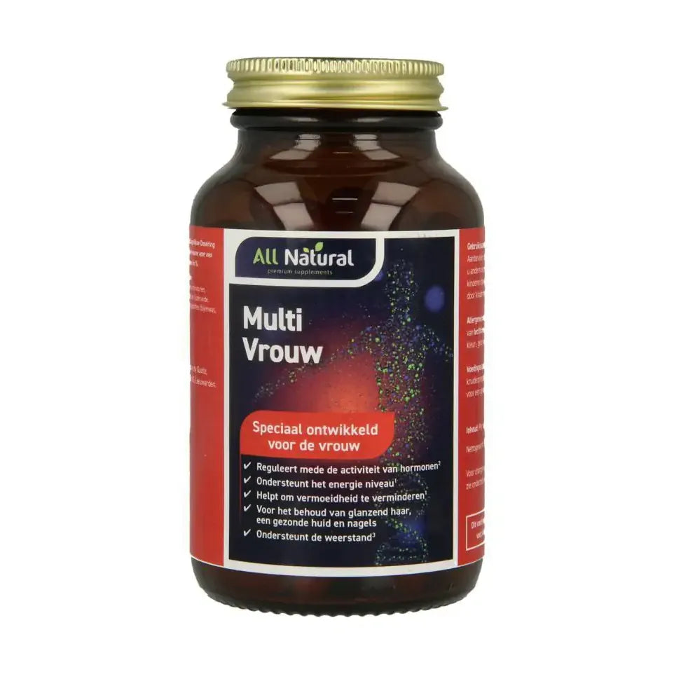 All Natural multi vrouw 90 capsules
