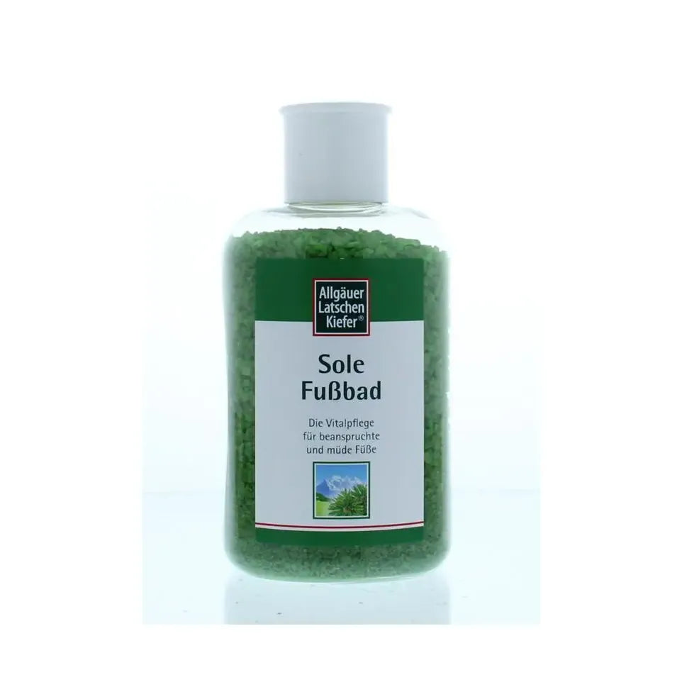 Allgaeuer Latschenkiefer Mineralen voetbad allgasan 350 gram