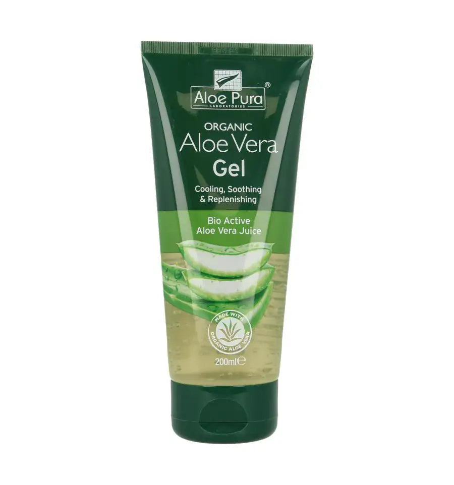 Optima Aloe pura aloe vera gel organic original 200 ml