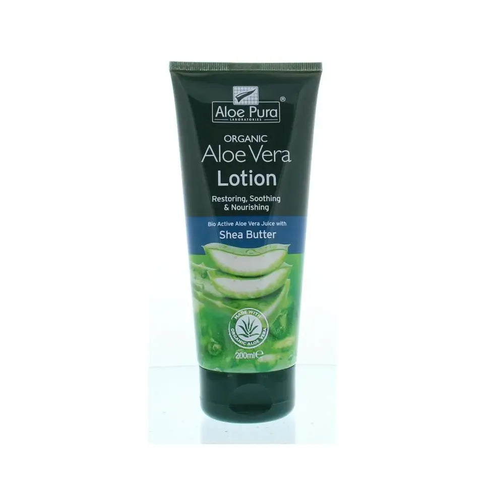 Optima Aloe pura organic aloe vera lotion 200 ml