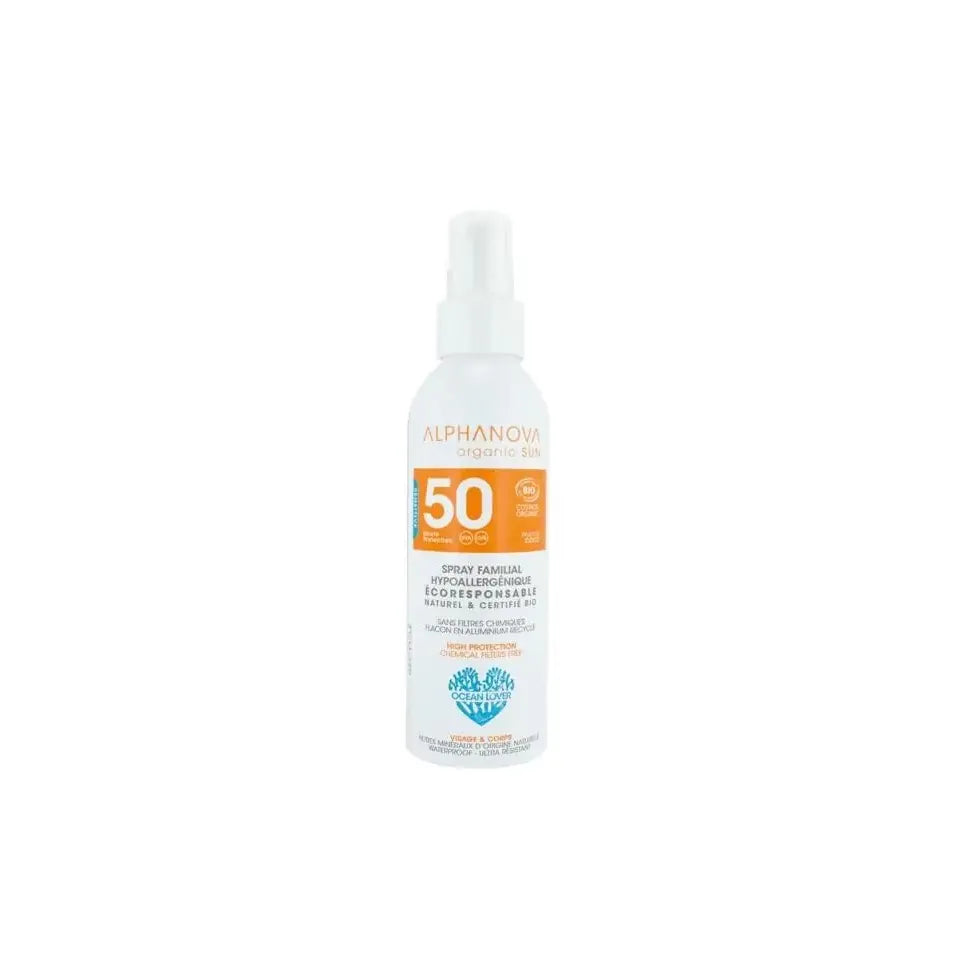 Alphanova Sun spray familial SPF50 150 ml
