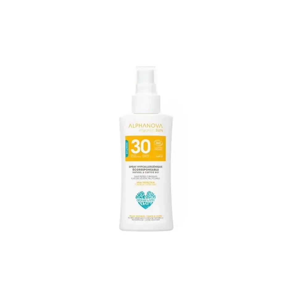 Alphanova Sun spray gevoelige huid SPF30 90 gram