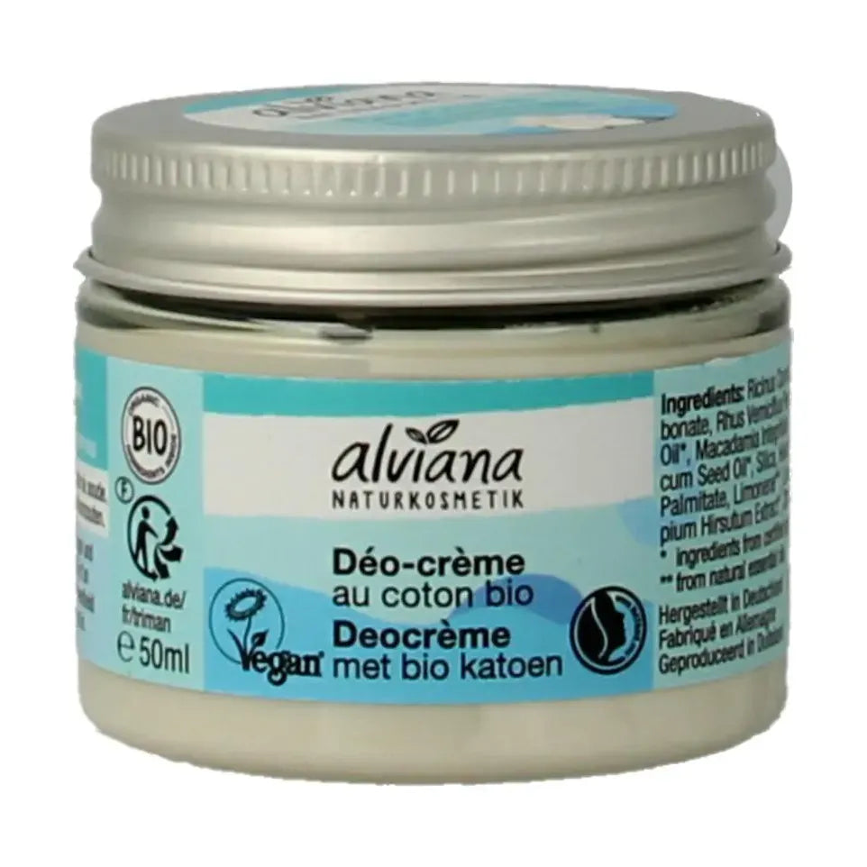 Alviana Deo creme katoen 50 ml