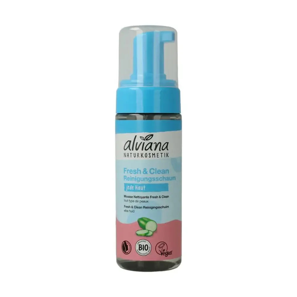 Alviana Reinigingsschuim fresh en clean 150 ml