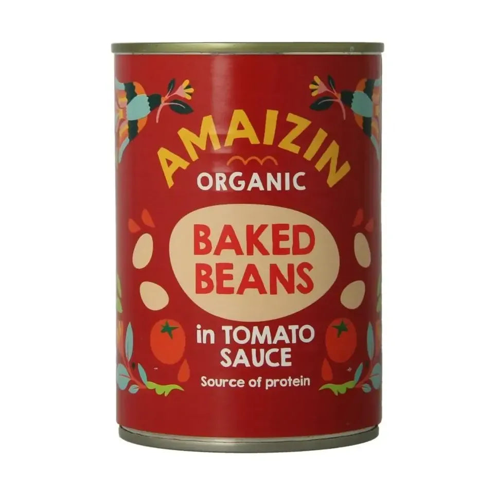 Amaizin Witte bonen in tomatensaus 400 gram