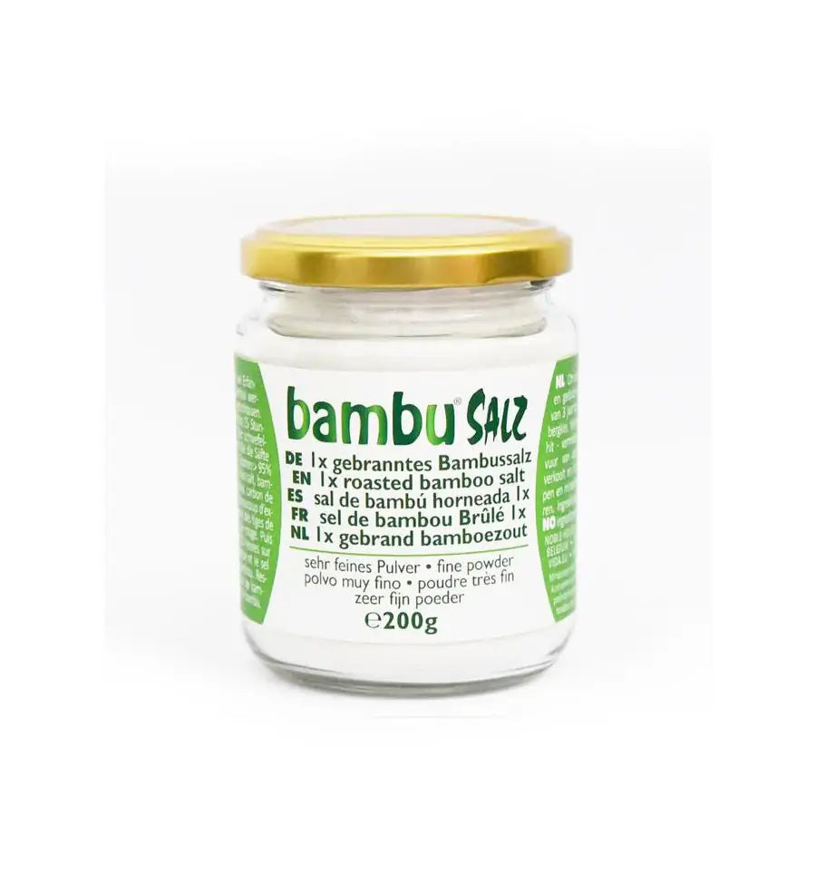Bambu Salz Bamboezout zeer fijn 1x gebrand 200 gram