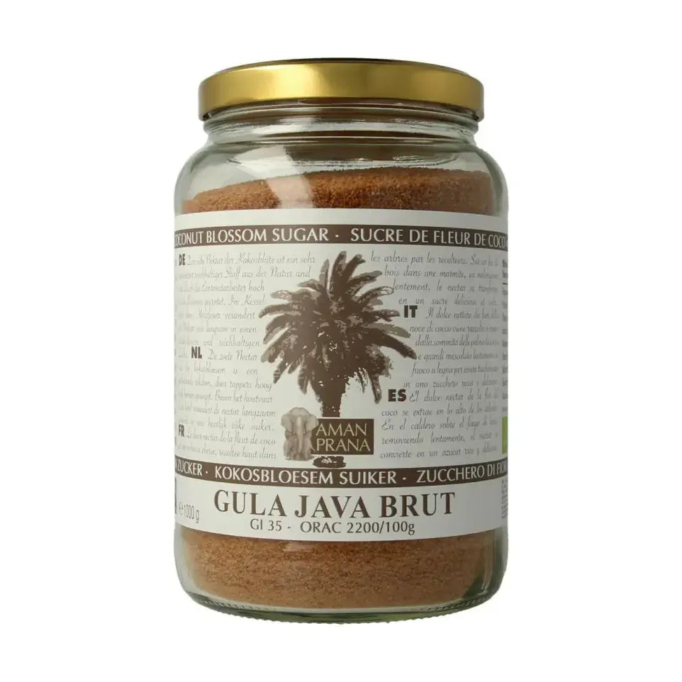 Amanprana Gula java brut biologisch 1 kg