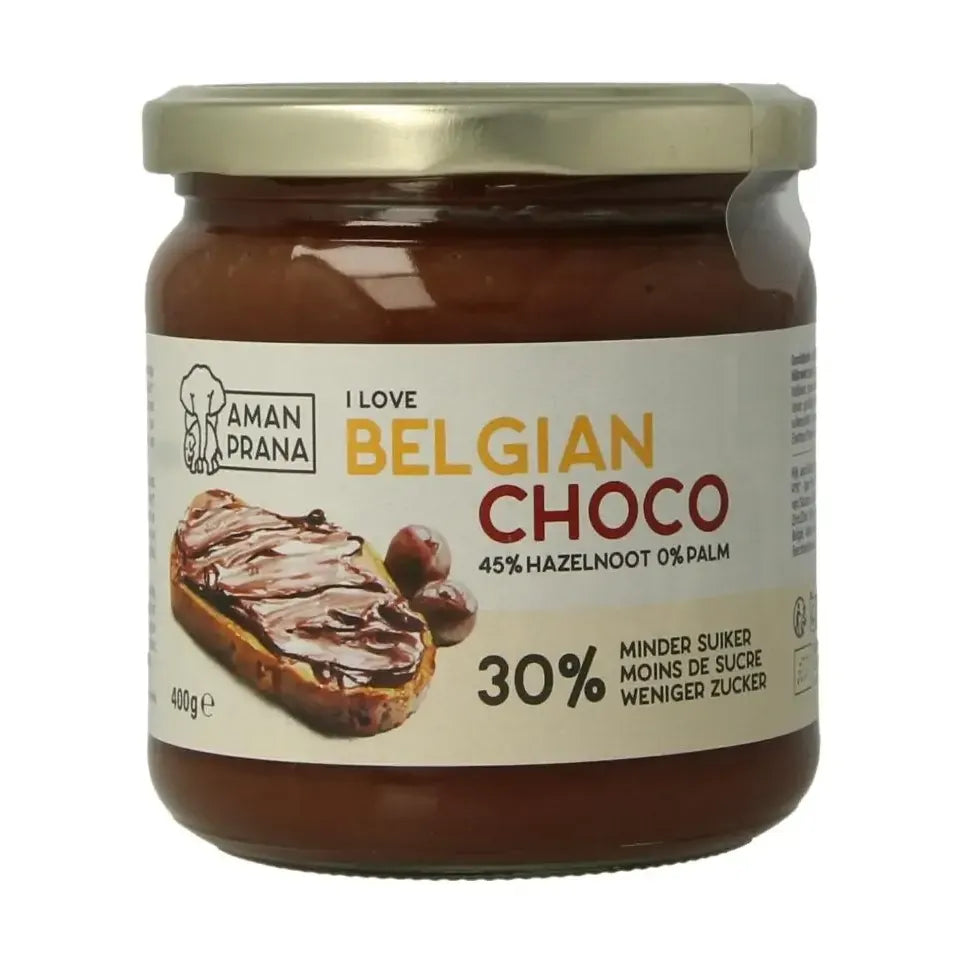 Aman Prana I love Belgische choco biologisch 400 gram