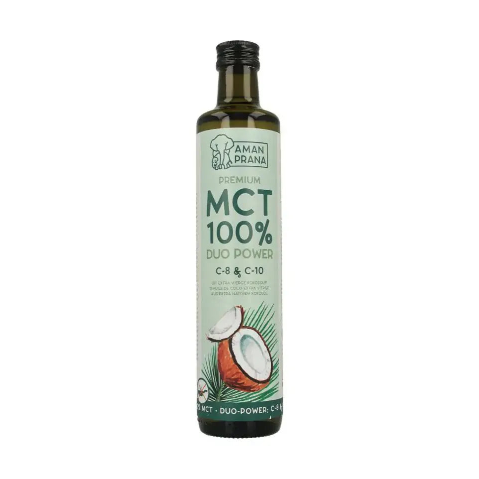 Amanprana MCT olie premium biologisch 500 ml