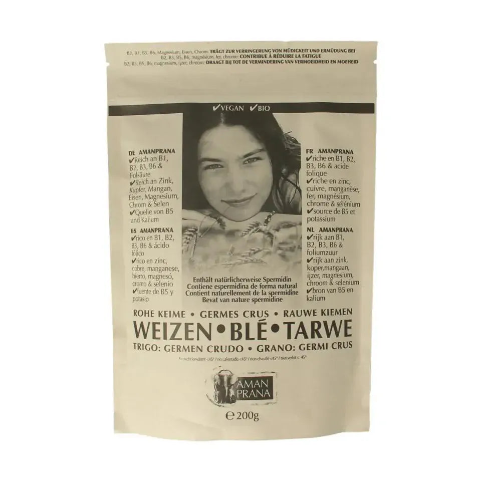 Amanprana Tarwekiemen raw 200 gram