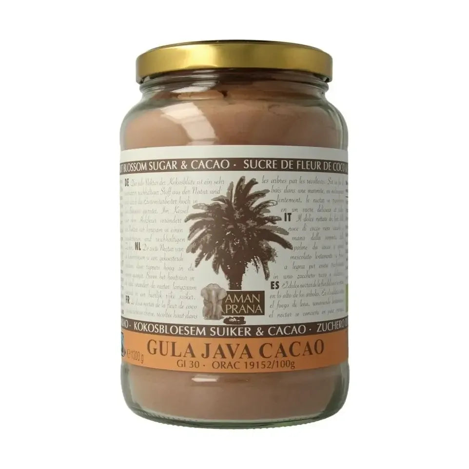 Amanprana gula java cacao biologisch 1300 gram