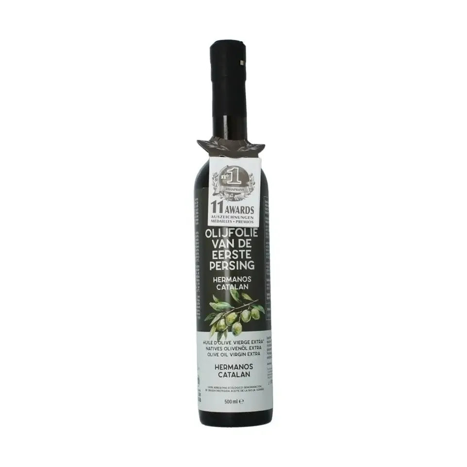 Amanprana Herman Catalan olijfolie extra vierge biologisch 500