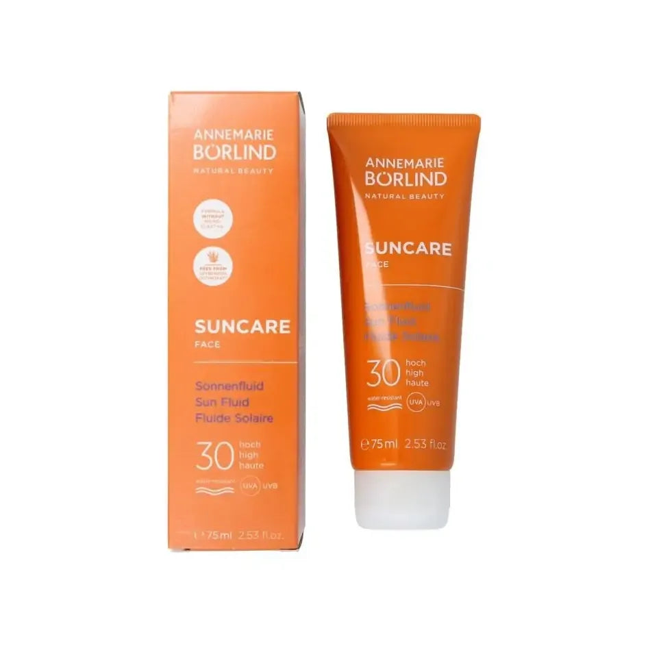 Annemarie Borlind Face sun fluid spf 30 biologisch 75 ml