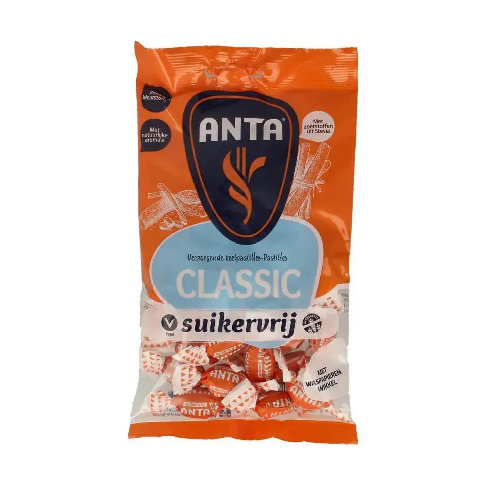 Anta Flu Classic suikervrij met stevia 120 gram