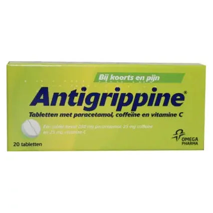 Antigrippine Paracetamol 250 mg 20 tabletten