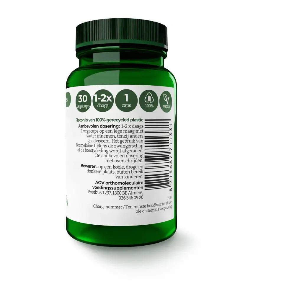 AOV 1133 Bromelaine 30 vcaps