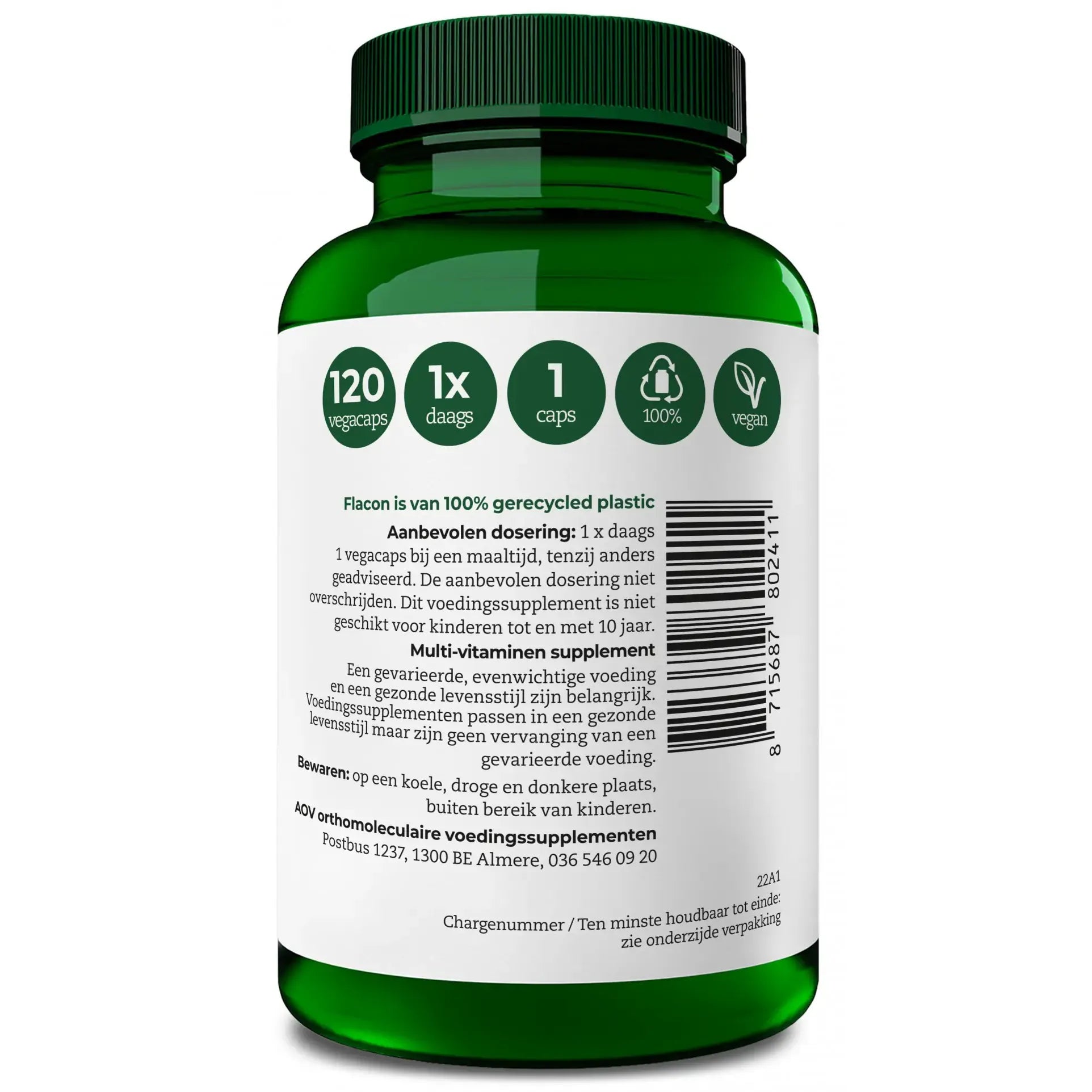 AOV 241 vit b complex 120 vcaps