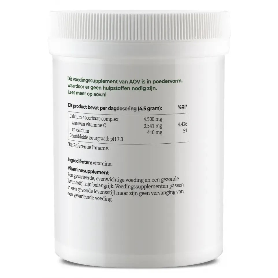 AOV 331 Vitamine C calcium ascorbaat 250 gram