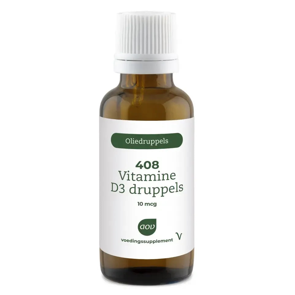 AOV 408 Vitamine D3 druppels 10 mcg 25 ml