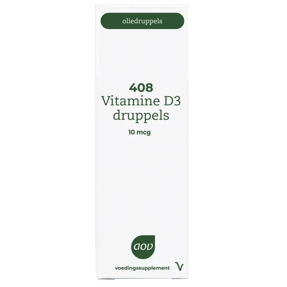 AOV 408 Vitamine D3 druppels 10 mcg 25 ml
