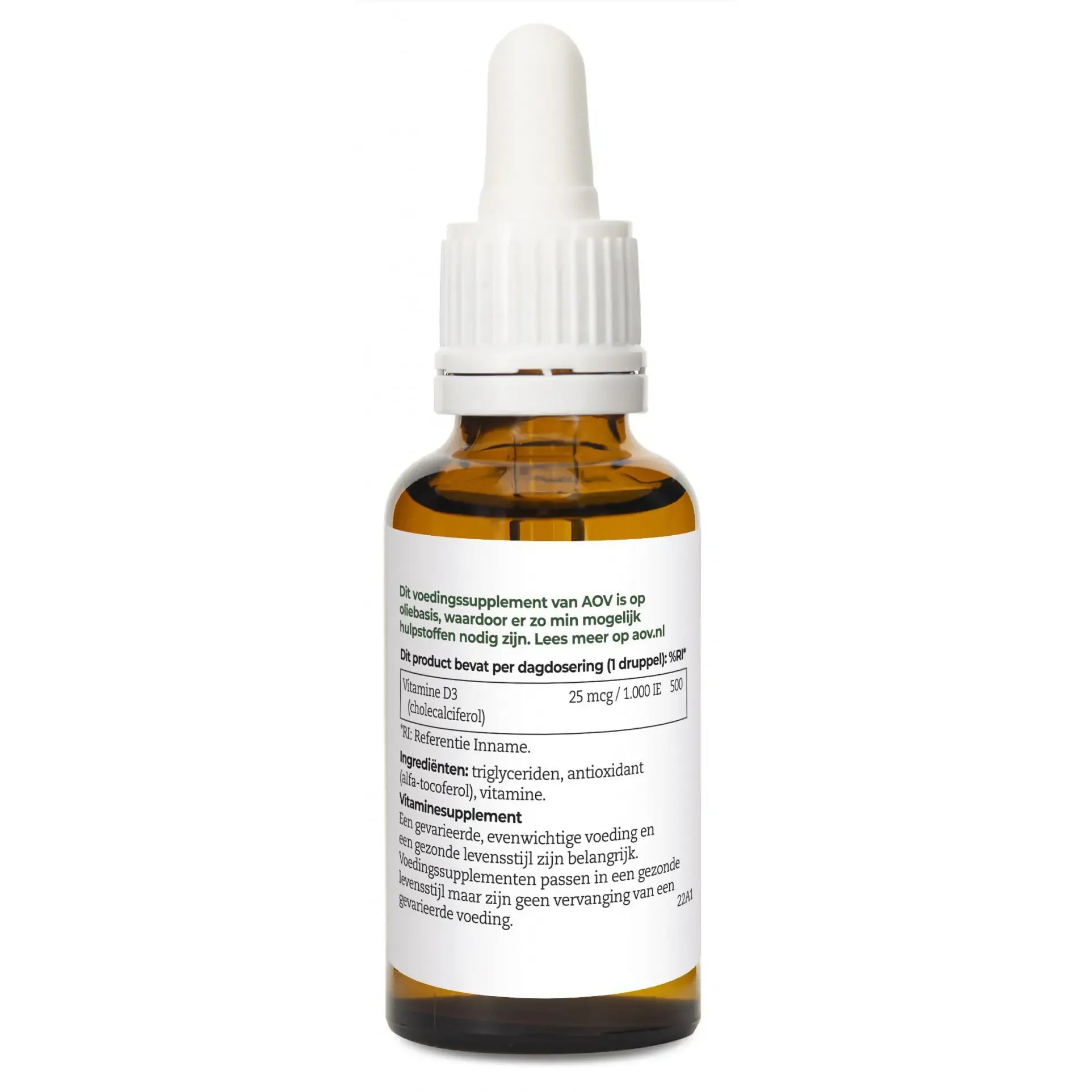 AOV 409 Vitamine D3 druppels 25 mcg 15 ml