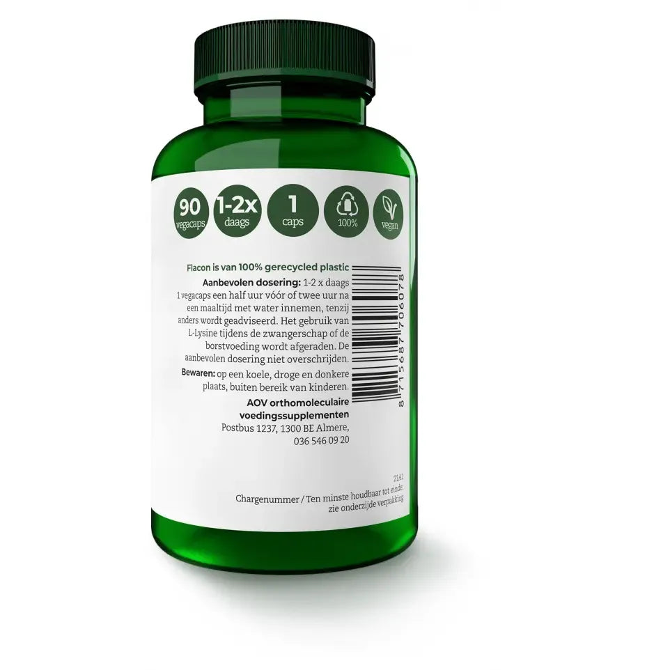 AOV 607 L-lysine 90 vcaps