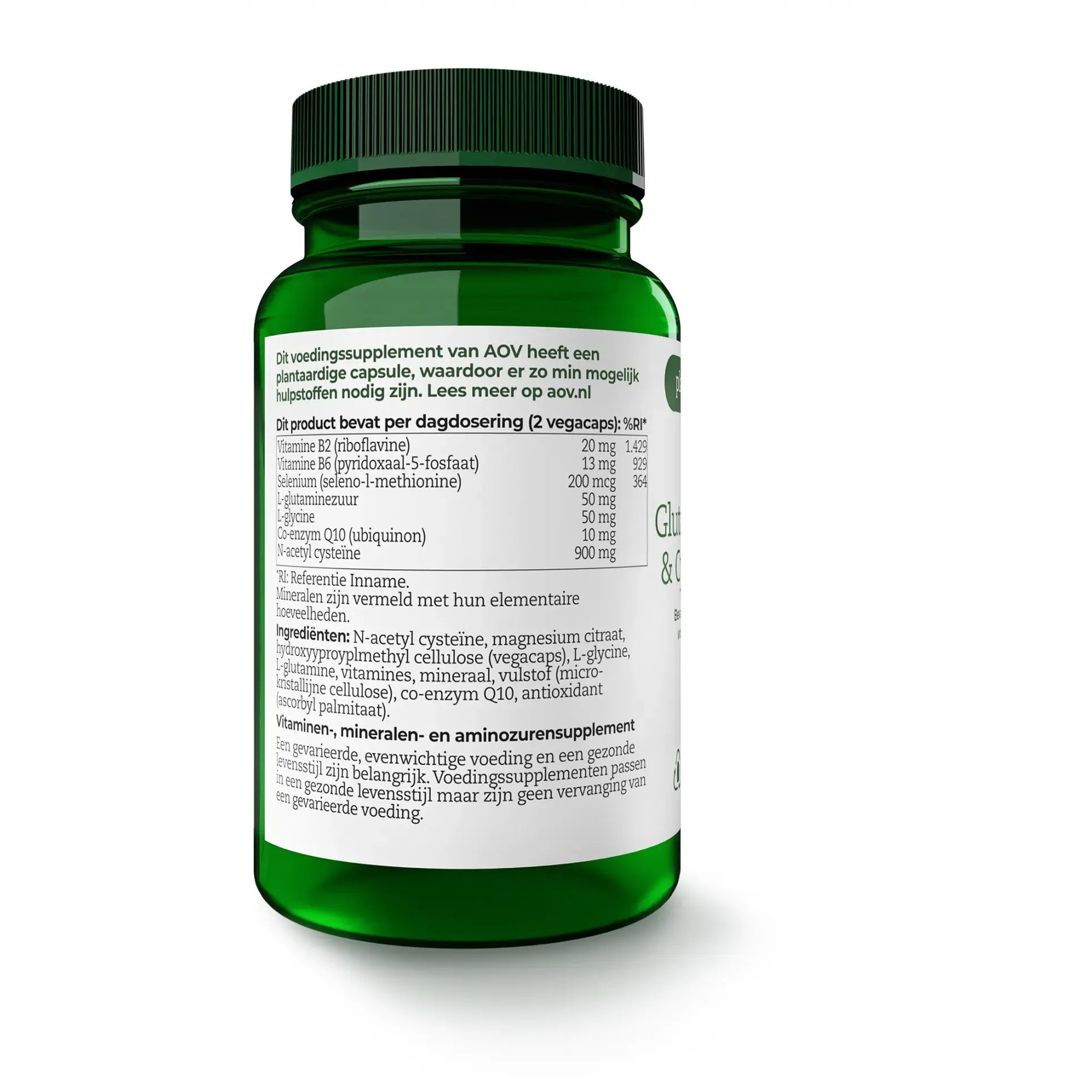 AOV 913 Glutamine- glycine & cysteinecomplex 30 vcaps
