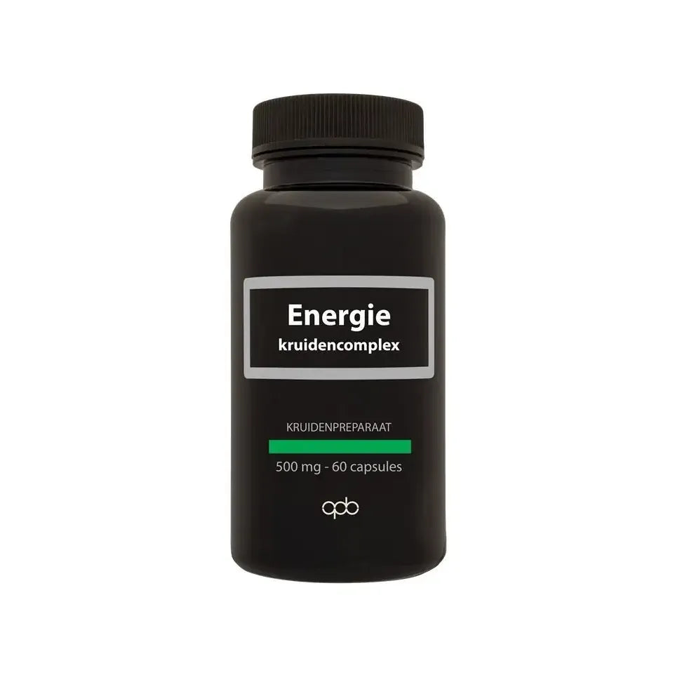 Apb Holland Energie kruidencomplex 500 mg puur 60 capsules