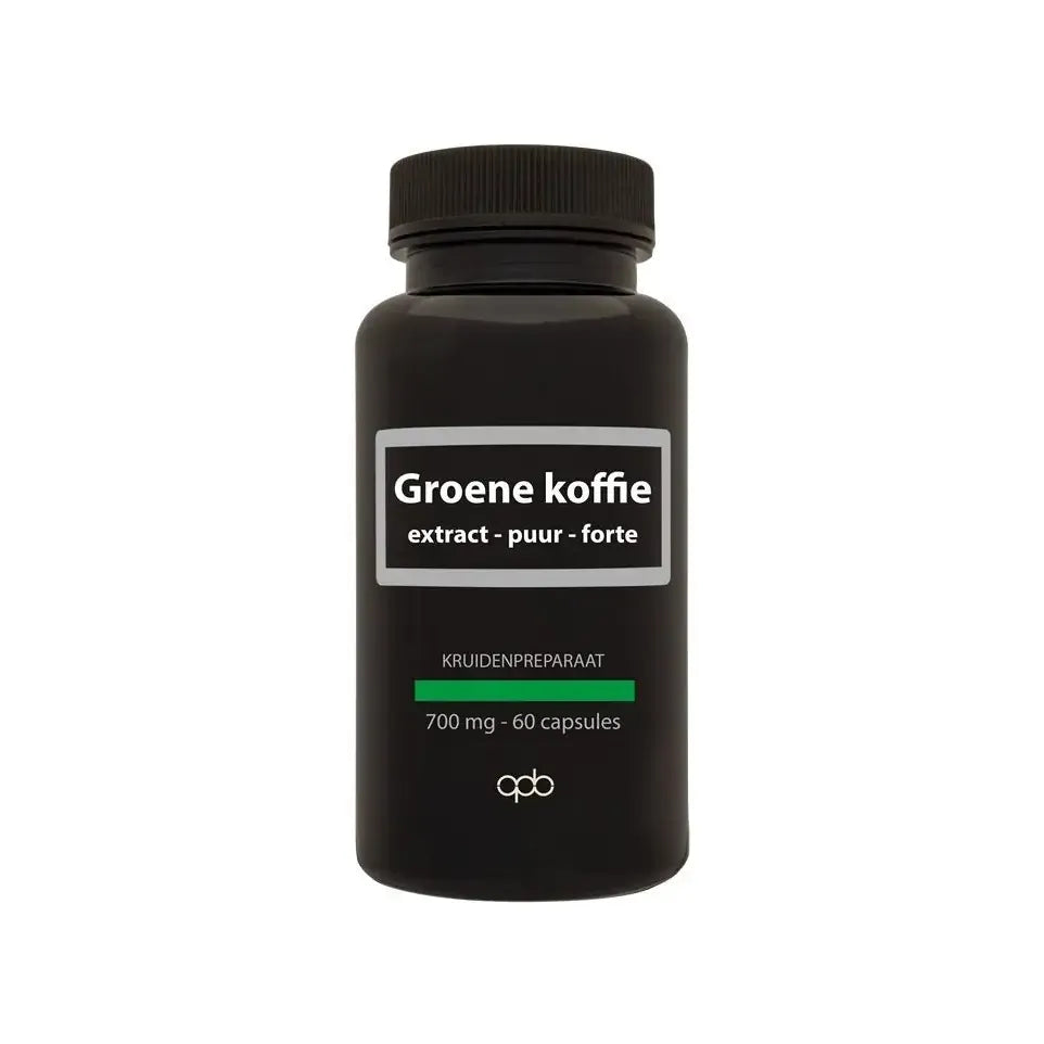 Apb Holland Groene koffie extract 700 mg puur 60 capsules