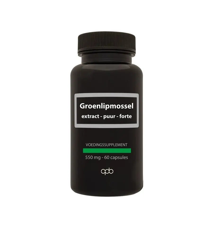 Apb Holland Groenlipmossel 550 mg puur 60 vcaps