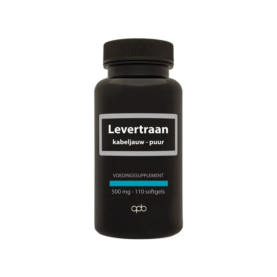 Apb Holland Kabeljauwlevertraan puur IJsland 100 softgels