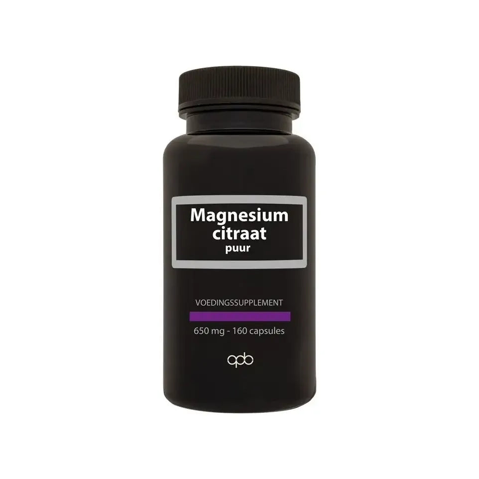 Apb Holland Magnesium citraat puur 750 mg 160 vcaps