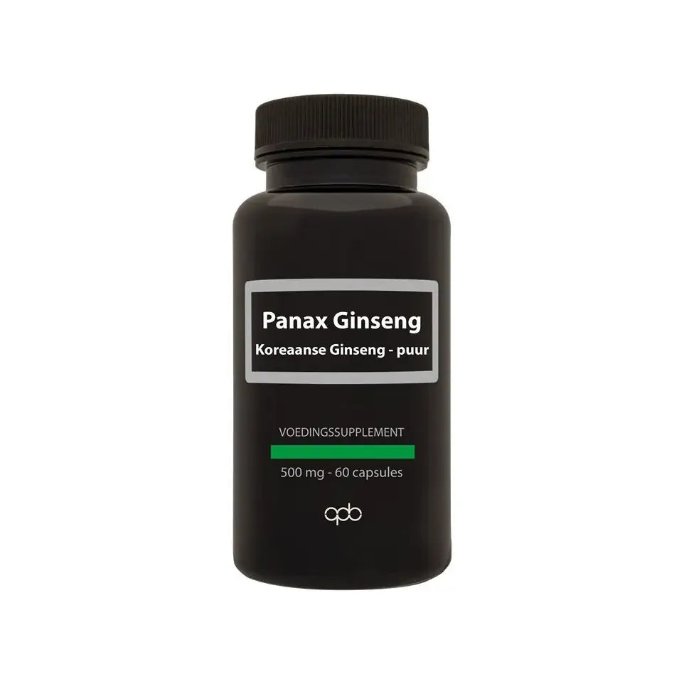 Apb Holland Panax ginseng 500 mg puur 60 vcaps