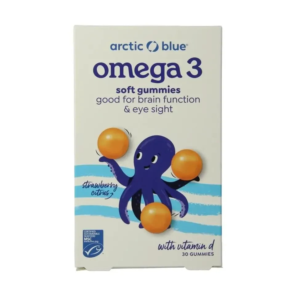 Arctic Blue Visolie DHA, EPA en vitamine D 30 gummies